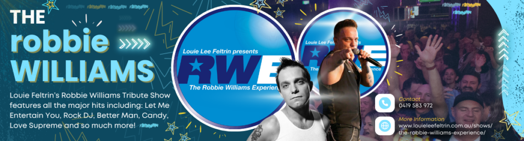 The Robbie Williams Experience Banner